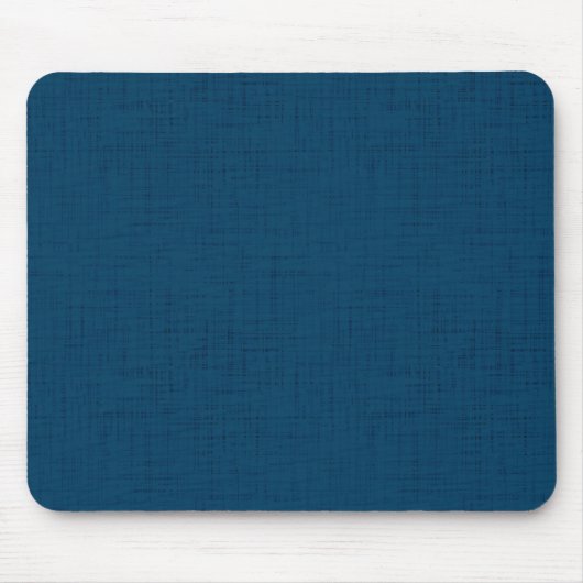 Textured Marine Dark Blue Muismat (Voorkant)