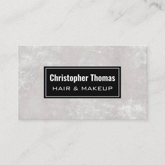 Textured Modern Visitekaartje (Voorkant)