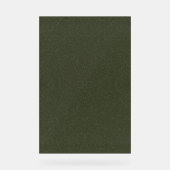 Textured Moss Green Acrylic Sign – Acryl Bord (Voorkant)