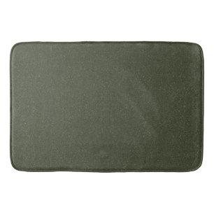 Textured Moss Green Bath Mat – 