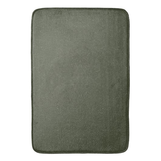 Textured Moss Green Bath Mat –  (Voorkant Verticaal)