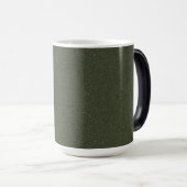 Textured Moss Green Coffee Mok – Aangepast (Voorkant rechts)