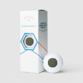 Textured Moss Green Custom Golf Ball Golfballen (Verpakking)