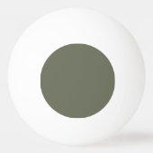 Textured Moss Green Custom Ping Pong Ball (Achterkant)