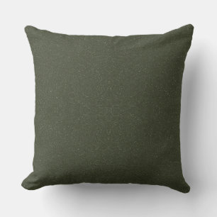 Textured Moss Green Custom Sierkussen