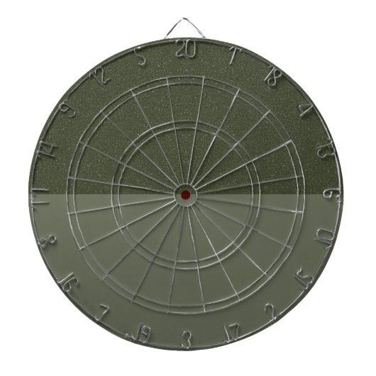 Textured Moss Green Dartboard – Split Design Dartbord (Voorkant)