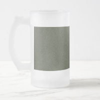 Textured Moss Green Frosted Beer Mok – Aanpassen