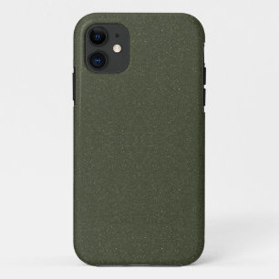 Textured Moss Green iPhone 11 Hoesje – 