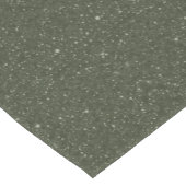 Textured Moss Green Table Runner – Aangepaste afdr Korte Tafelloper (Hoek)