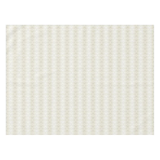 Textured noble light beige and white tafelkleed (Voorkant (Horizontaal))