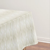 Textured noble light beige and white tafelkleed (Voorbeeld)