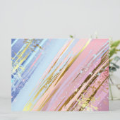 Textured Pink Background Kaart (Staand voorkant)