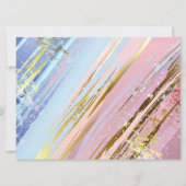 Textured Pink Background Kaart (Voorkant)