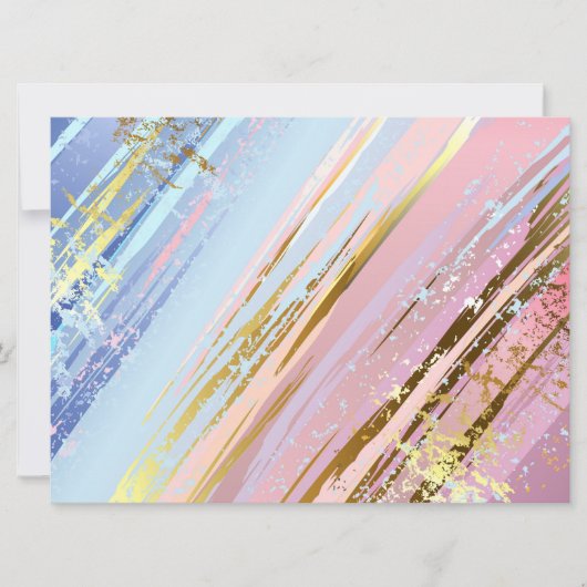 Textured Pink Background Kaart (Voorkant)