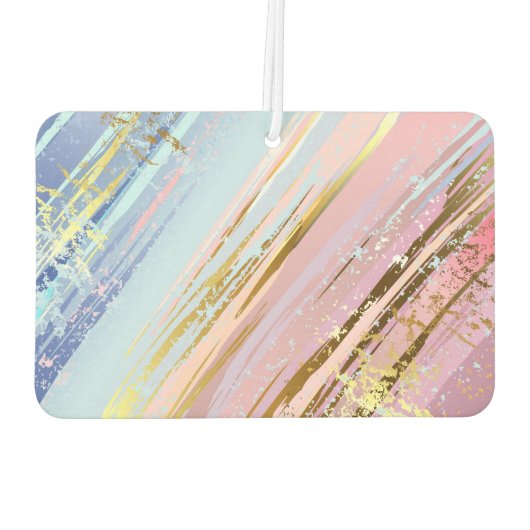 Textured Pink Background Luchtverfrisser (Achterkant)