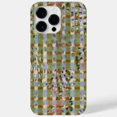 Textured Pointillism Grid Pattern Artwork Case-Mate iPhone Case (Achterkant)