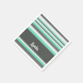 Textured stripes pattern servet (Hoek)