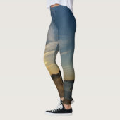 Textured Sunset door Shirley Taylor Leggings (Links)