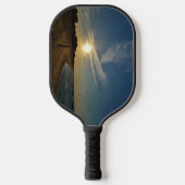 Textured Sunset door Shirley Taylor Pickleball Paddle (Voorkant)
