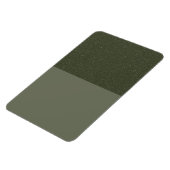 Textured Top Moss Green Custom Flexible Magneet (Linkerzijde)