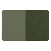 Textured Top Moss Green Custom Flexible Magneet (Horizontaal)