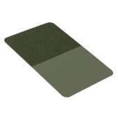 Textured Top Moss Green Custom Flexible Magneet (Rechterzijde)
