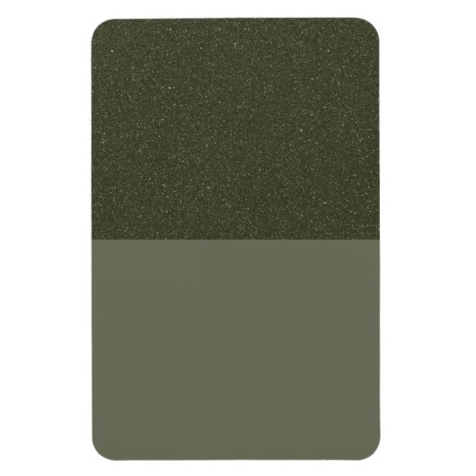 Textured Top Moss Green Custom Flexible Magneet (Verticaal)