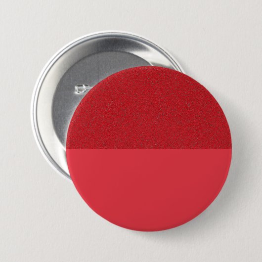 Textured Top Tomato Rode Button – (Voorkant /achterkant)