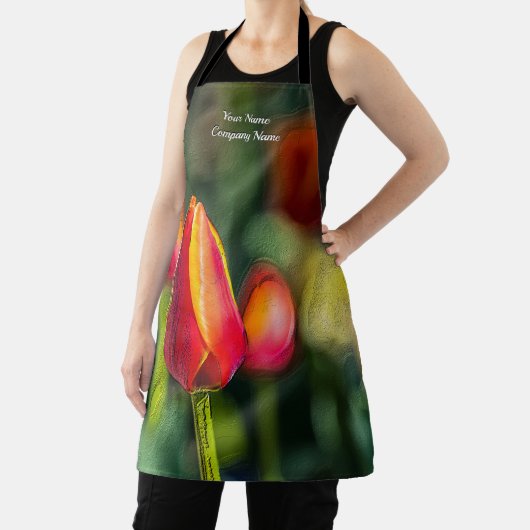 Textured Tulip Garden Schort (Insitu)