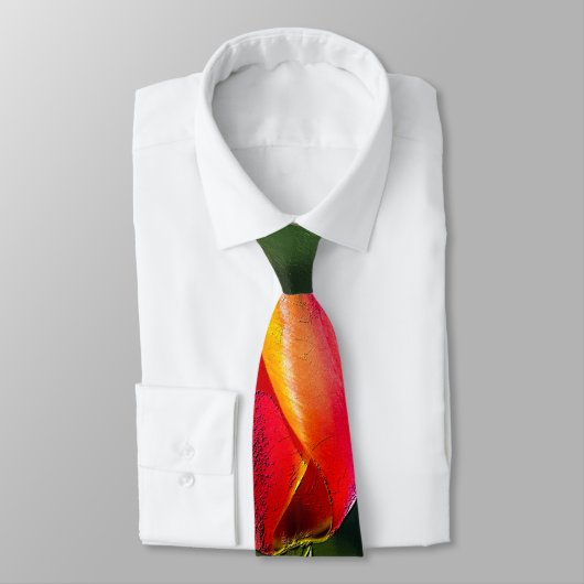 Textured Tulip Garden Stropdas (Gebonden)