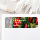 Textured Tulip Wedding Etiket (Insitu)