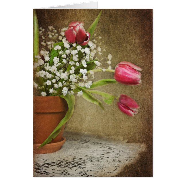 Textured Tulips (Voorkant)