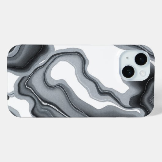 Textured Tweed Phone Case for iPhone  (Achterkant (horizontaal))