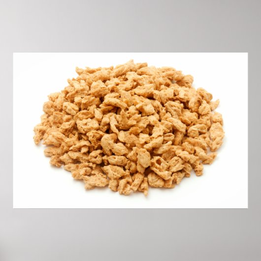 Textured vegetable protein poster (Voorkant)