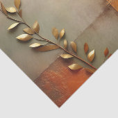 Textured Versleten Metaal in Koper Tissuepapier (Detail)