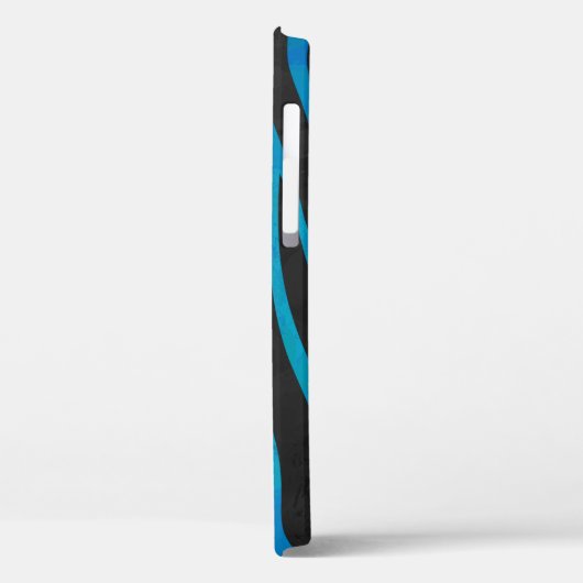Textured Zebra Pattern Case-Mate iPhone Case (Achterkant / Links)