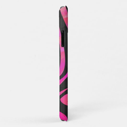 Textured Zebra Pattern Case-Mate iPhone Case (Achterkant/rechts)
