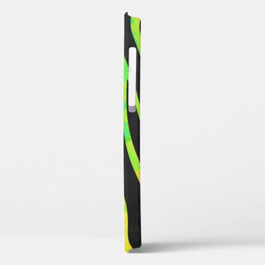 Textured Zebra Pattern Case-Mate iPhone Case (Achterkant / Links)