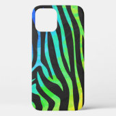 Textured Zebra Pattern Case-Mate iPhone Case (Achterkant)