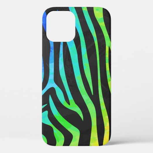 Textured Zebra Pattern Case-Mate iPhone Case (Achterkant)