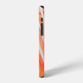Textured Zebra Pattern iPhone Hoesje (Linkerkant)