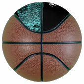 Textureel blue snake skin basketbal (Rechts)