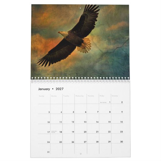 Textures 2013 kalender (Jan 2027)