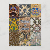 Textures of Mexico City Travel Briefkaart (Voorkant)