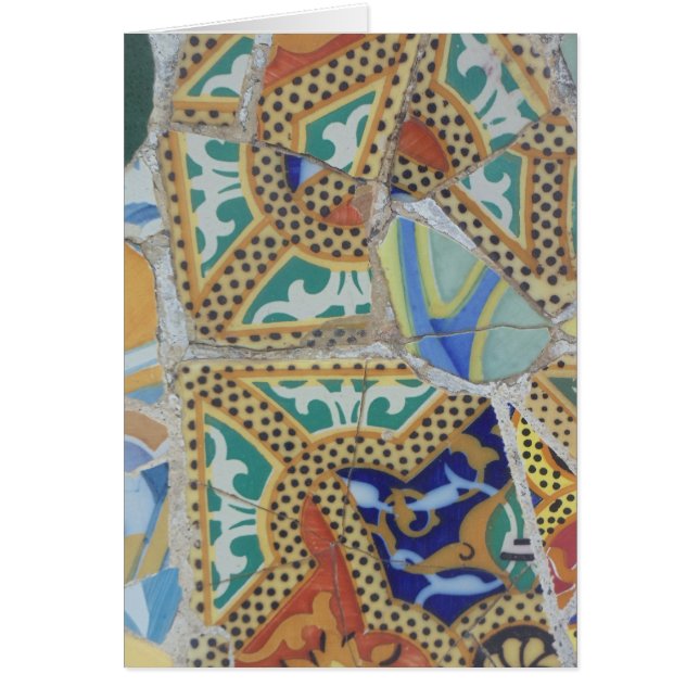 Textures of Spain, Parc Guell, Barcelona (Voorkant)