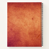 Textures Persoonlijk Schetsboek Naam Notitieboek (Achterkant)