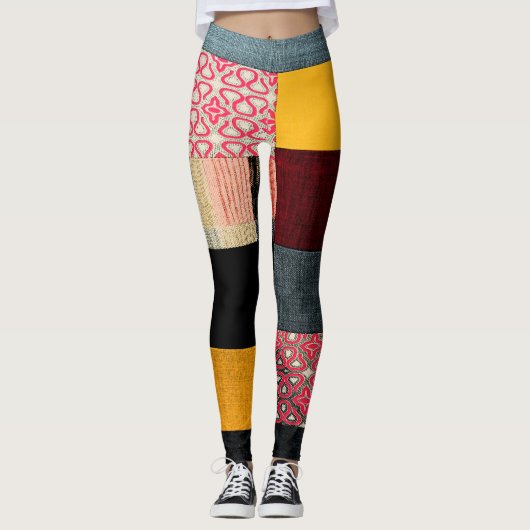 Textuur21 Leggings (Voorkant)