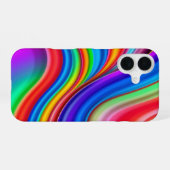 Textuur 1 iPhone 16 hoesje (Achterkant horizontaal)