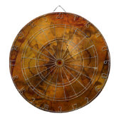 textuur-594545 OUDE WERELDKAART TRAVEL GOLDEN TREA Dartbord (Voorkant)