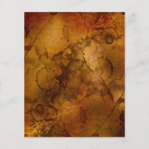 textuur-594545 OUDE WERELDKAART TRAVEL GOLDEN TREA Flyer